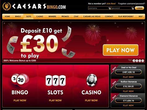 caesarsbingo.com|Virtual Bingo .